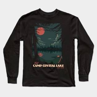 visit camp crystal lake Long Sleeve T-Shirt